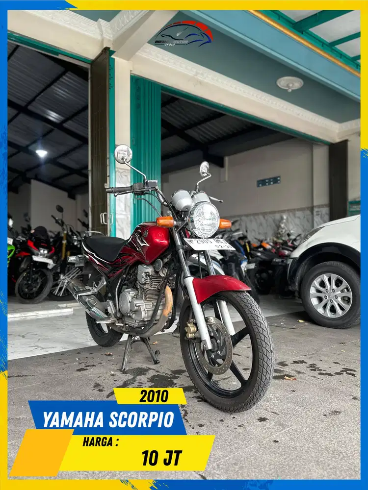 YAMAHA SCORPIO 2010 MONGGO GAS POLL MASZEHH HIKMAH MOTOR KEPUH