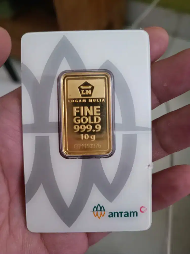 Logam mulia Antam 10 gram