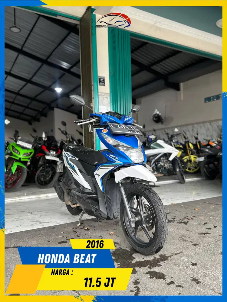 HONDA BEAT 2016 MURAH MERIAH MASZEHH HIKMAH MOTOR KEPUH