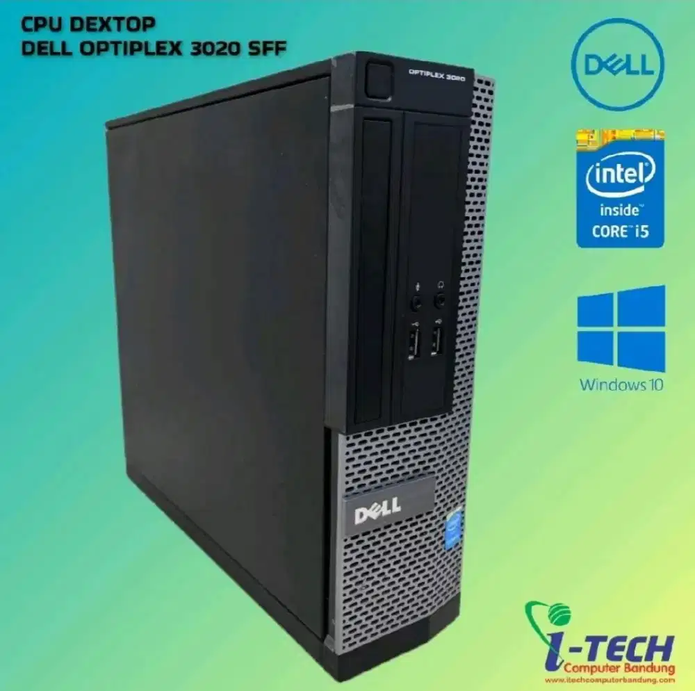 CPU DEXTOP DELL OTIPLEX 3020 CORE i5 GEN4 RAM 8GB SSD 128GB