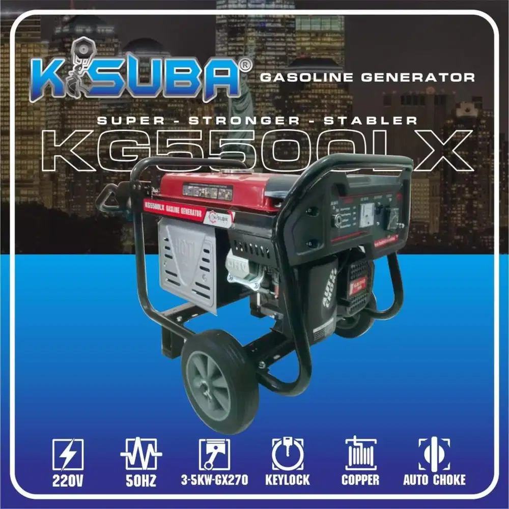 Genset generator baru 3500w KISUBA