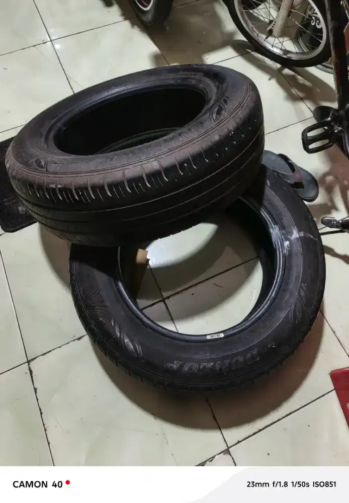 BAN BEKAS INNOVA DUNLOP ENASAVE UKURAN 205/65/R16