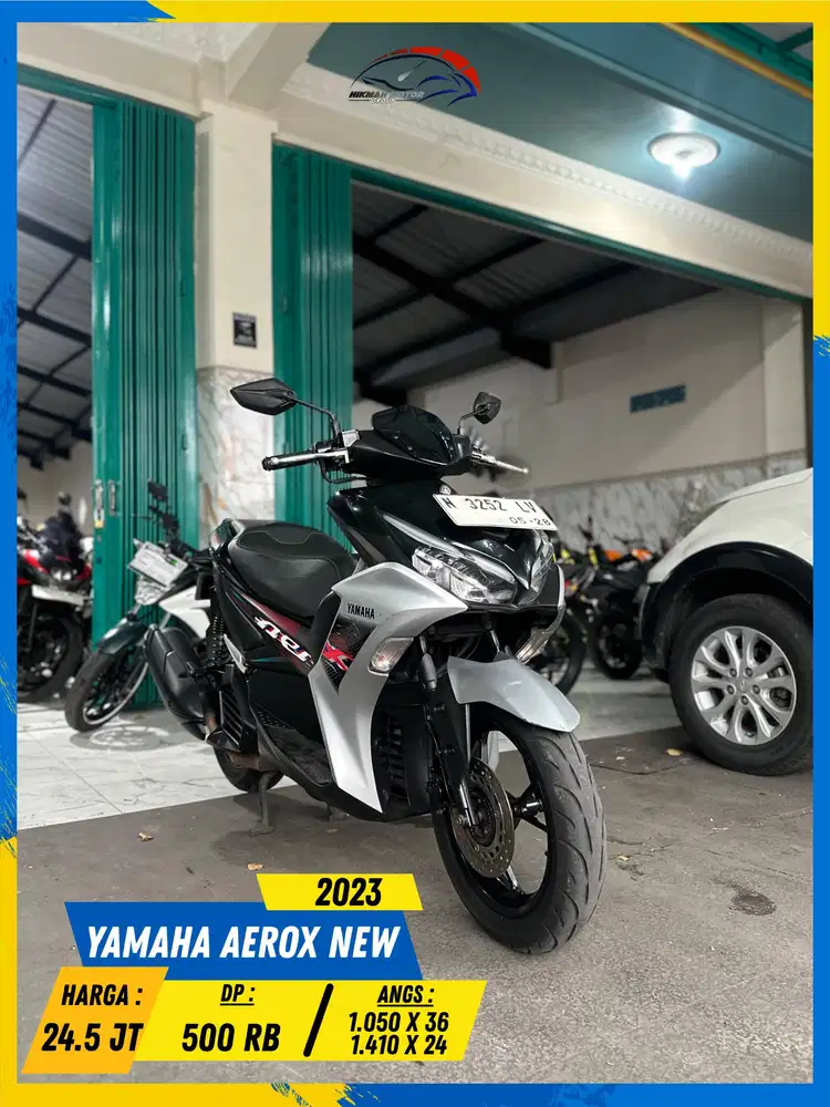 YAMAHA AEROX NEW 2023 MANTEP GASS MASZEHH HIKMAH MOTOR KEPUH