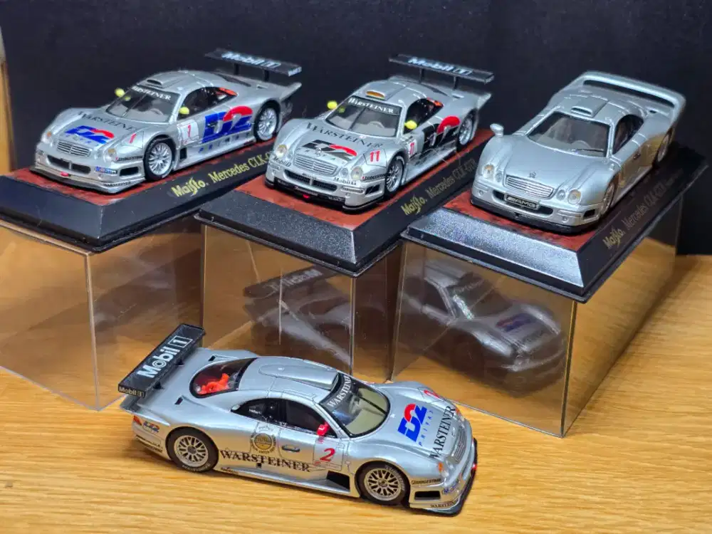 Maisto CLK GTR 1:43 Diecast Jadul RARE ITEM