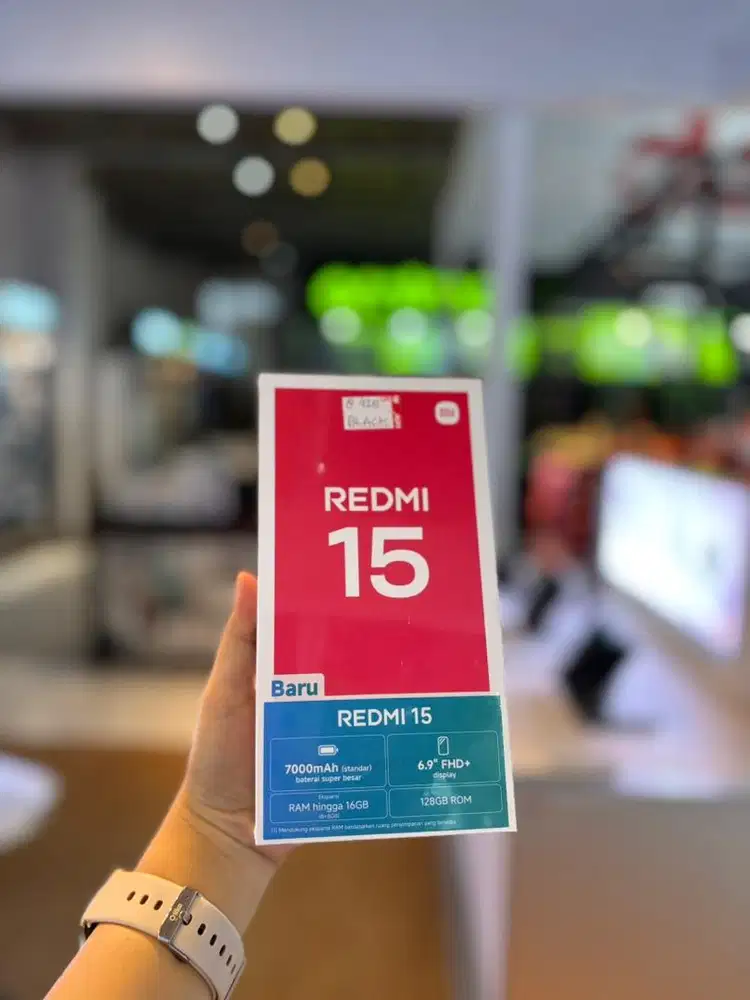 Jual Promo Redmi 15 Baru !!