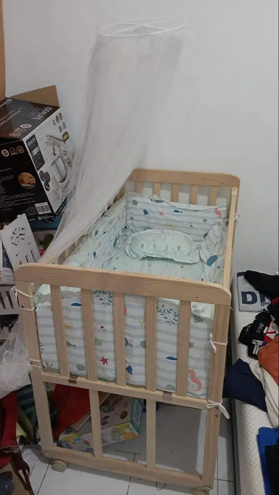 [DIJUAL] Box Bayi kayu Surabaya