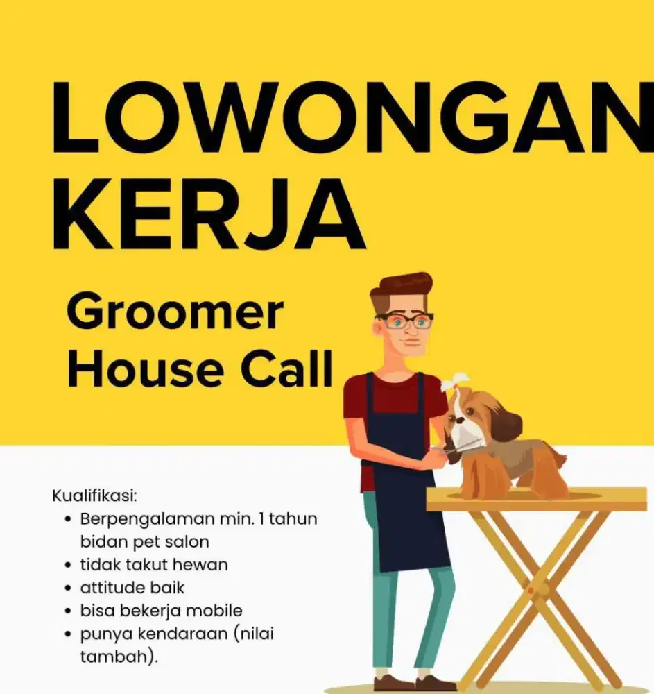 Loker groomer & kennel boy