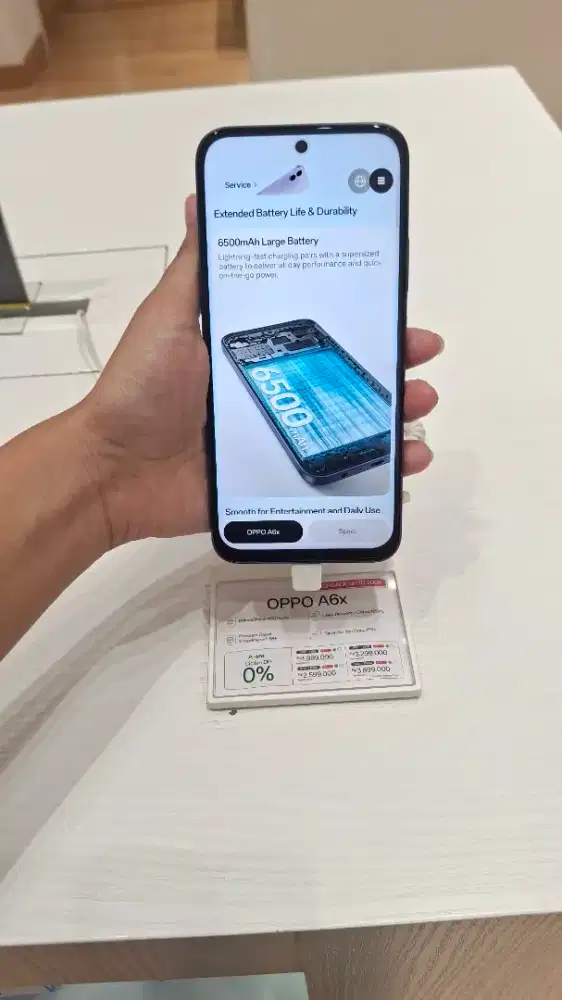 OPPO A6X GARANSI RESMI