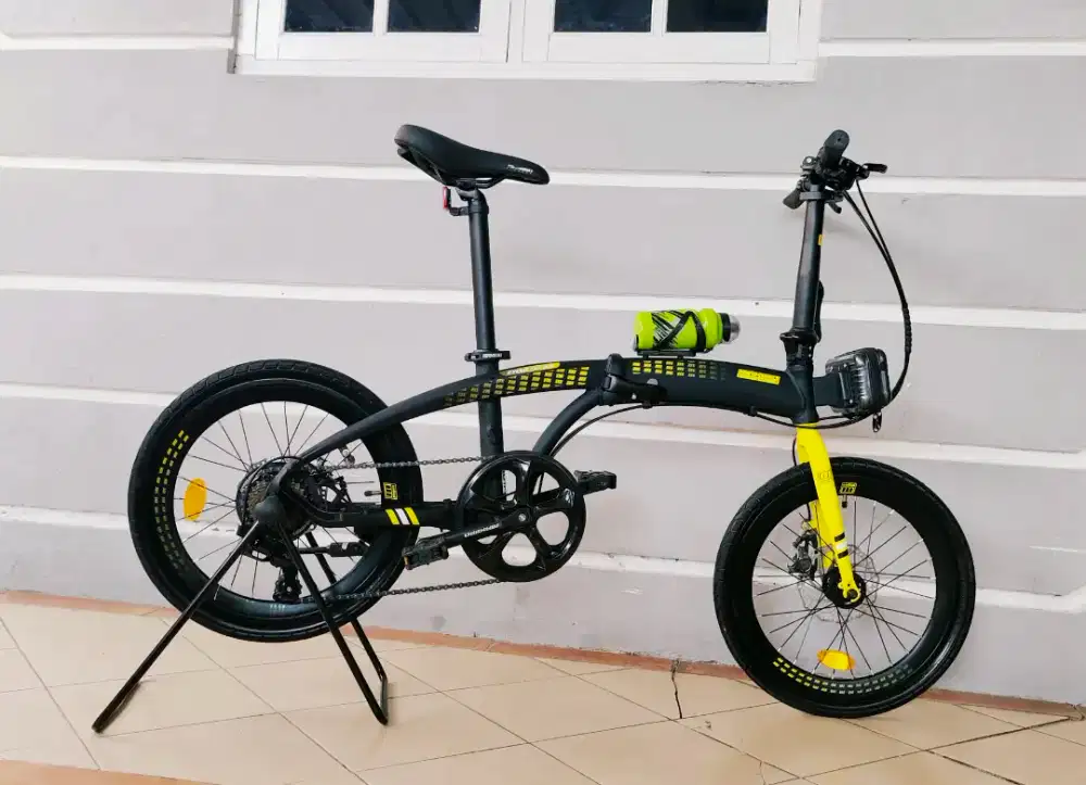 Sepeda lipat merek maximo cylo uk'20 Alloy hrg 1,2jt net