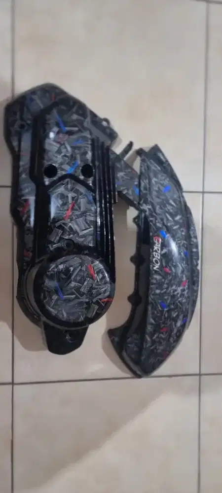 Cover CVT & FILTER Varbon Forged Water Print Nmax New