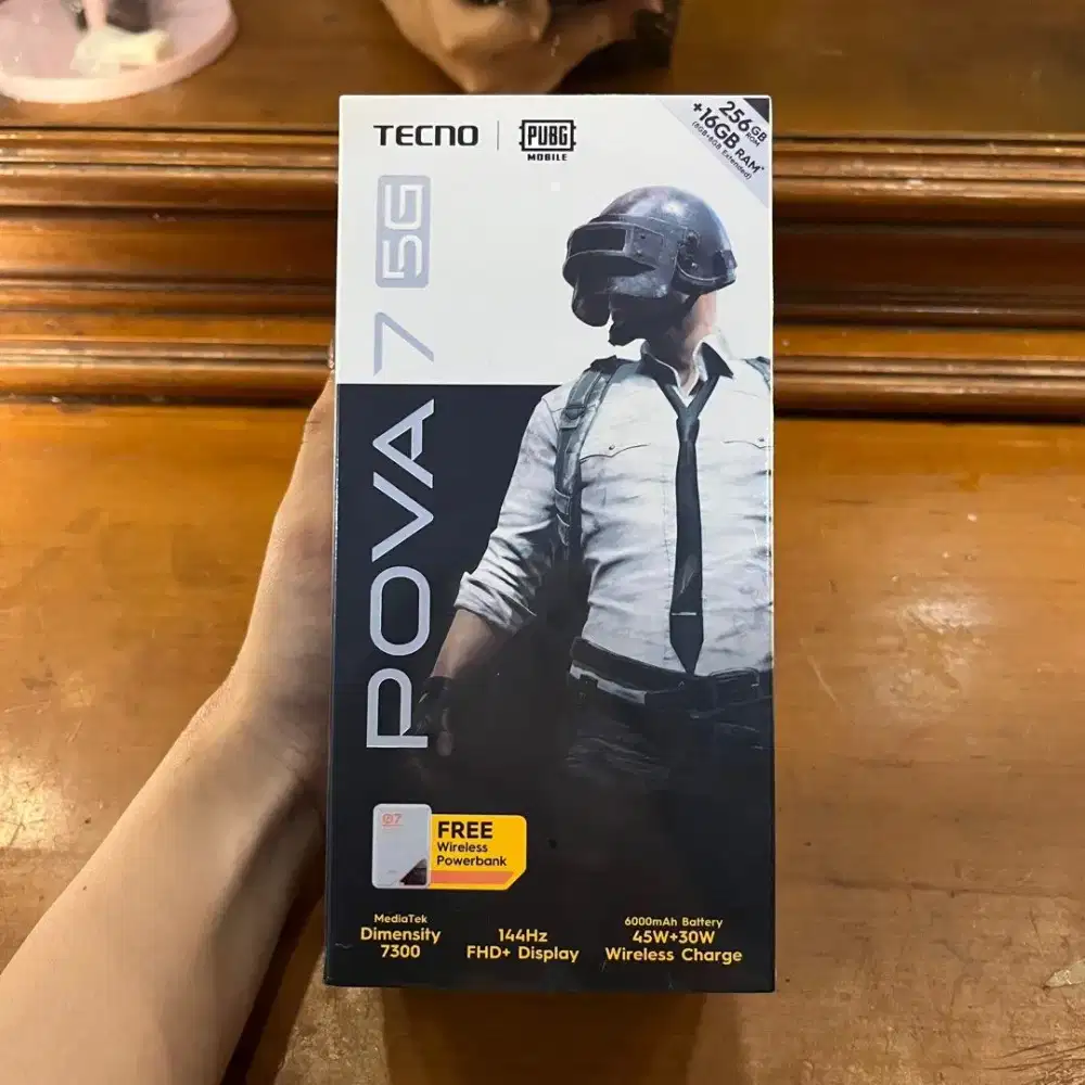 Tecno Pova 7 5G, Garansi Reni 1th, Gratis antar sampe rumah