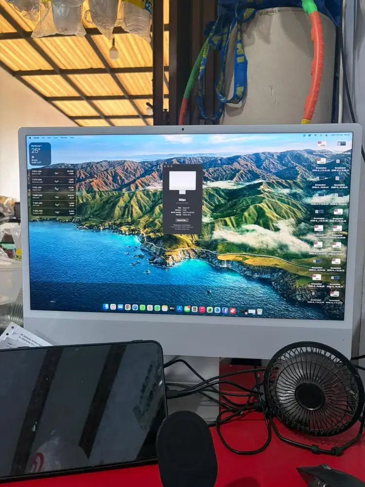 iMac M1 2021 Resmi iBox 8/256 Minus layar garis