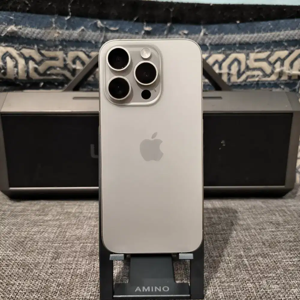 IPHONE 15 PRO 128GB FULLSET ORIGINAL MULUS LIKE NEW NOMINUS EX IBOX