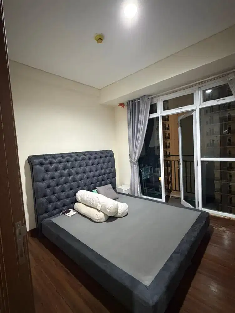 Disewakan apartemen puri orchard full furnish 1br view kolam