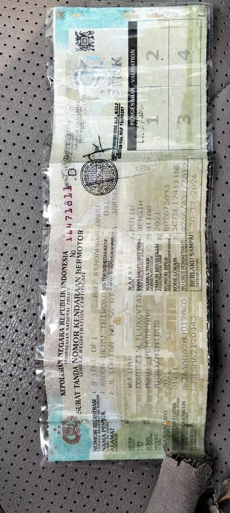 Wuling Cortez Tipe Tertinggi msih enak banget...rawatan Bengkel Wuling