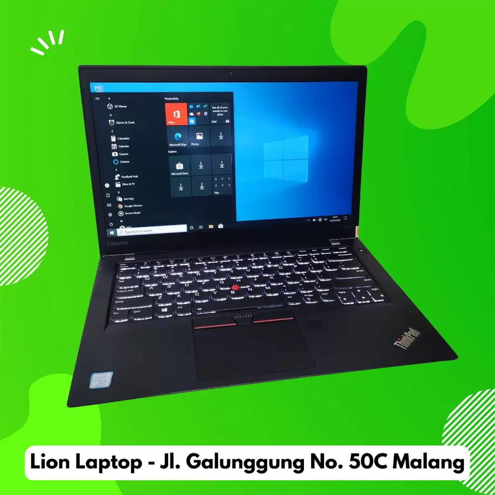 Core i5 Gen 7 RAM 8GB SLIM TOUCHSCREEN Lenovo Thinkpad T470s [16|02]