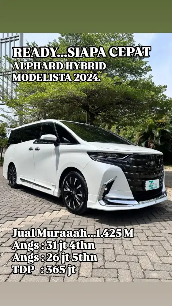 ALPHARD HEV MODELISTA HYBRID 2024