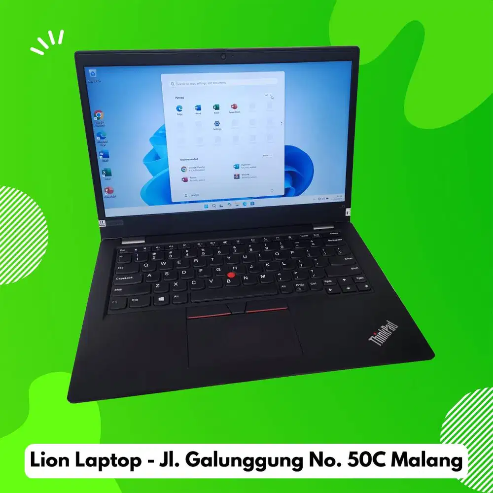 i5 GEN 11 3 JUTAAN RAM 8 SSD 256 Lenovo Thinkpad L13 [16|02]