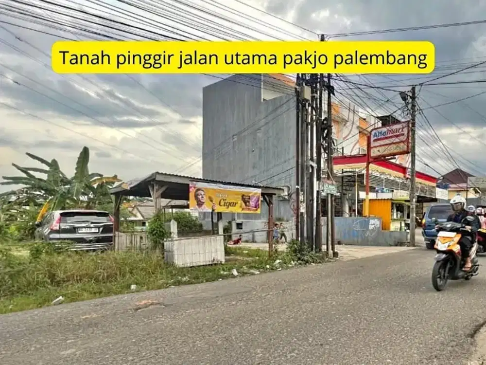 Dijual tanah area dekat dengan hotel amaris palembang