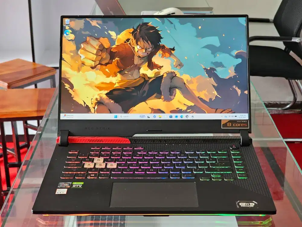 ASUS ROG Strix G513QC AMD Ryzen 7 5800H Ram 8 GB SSD 512 GB Nvidia RTX