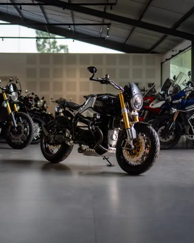 BMW R Nine T Black Strom Metallic 2014 Mods up to 200Jtan