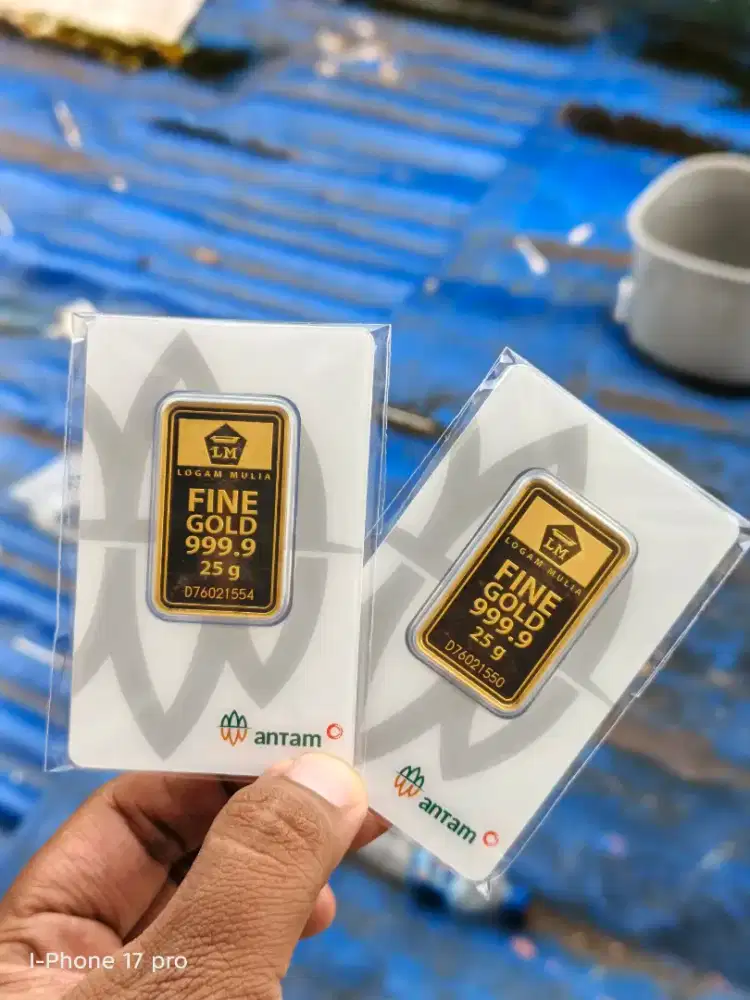 Antam 25gr 2026 terbaru
