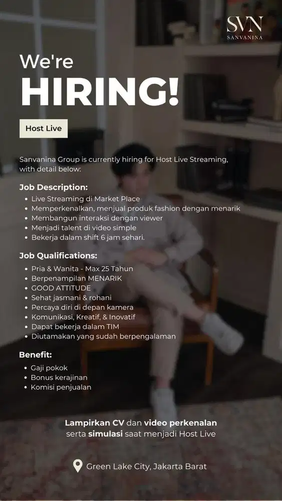 Host Live Streaming Fashion