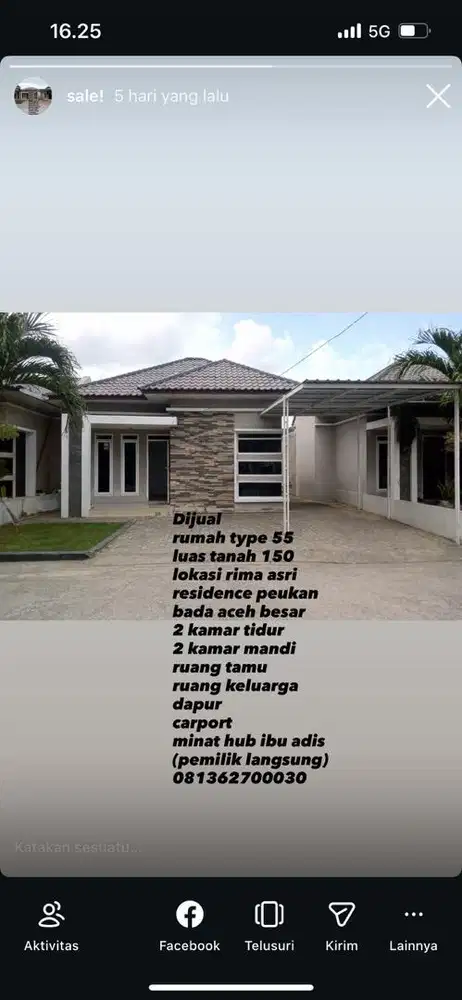 Rumah dijual banda aceh aceh besar