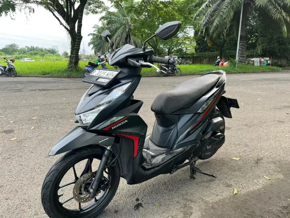 Beat Led Cbs iss Hitam Doff