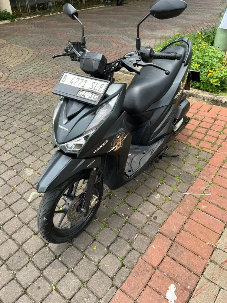 Beat Stret Led Hitam Doff