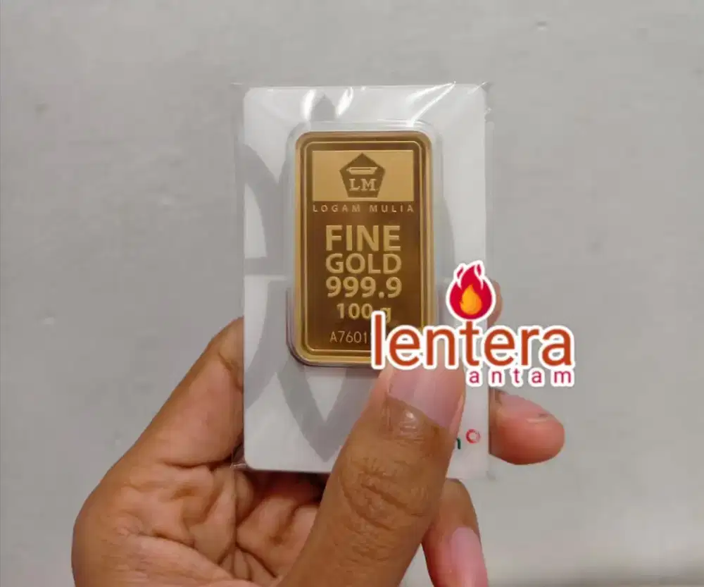 Logam Mulia Antam 100gr 2026