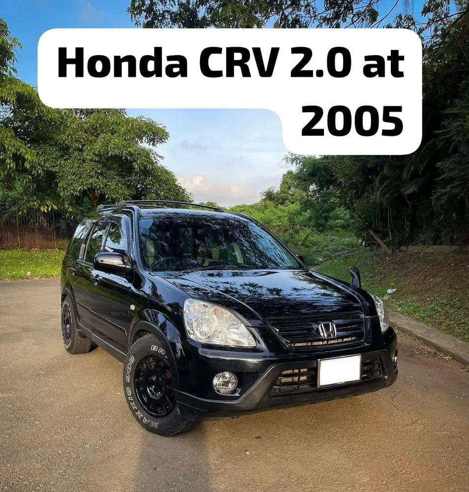 Honda CRV 2.0 at 2005 hitam