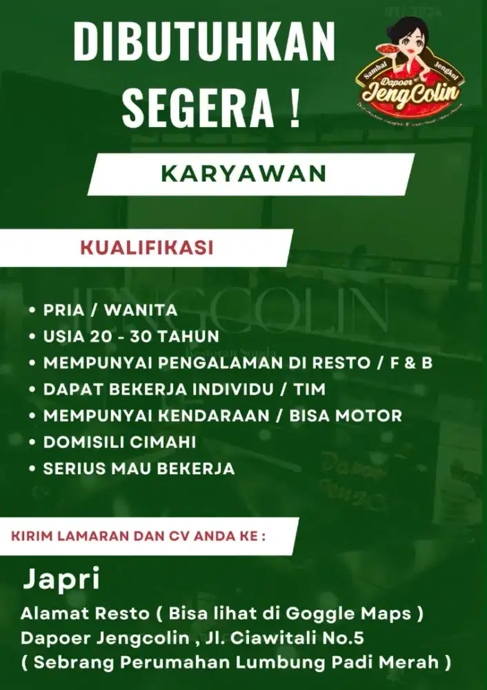 Lowongan Pekerjaan