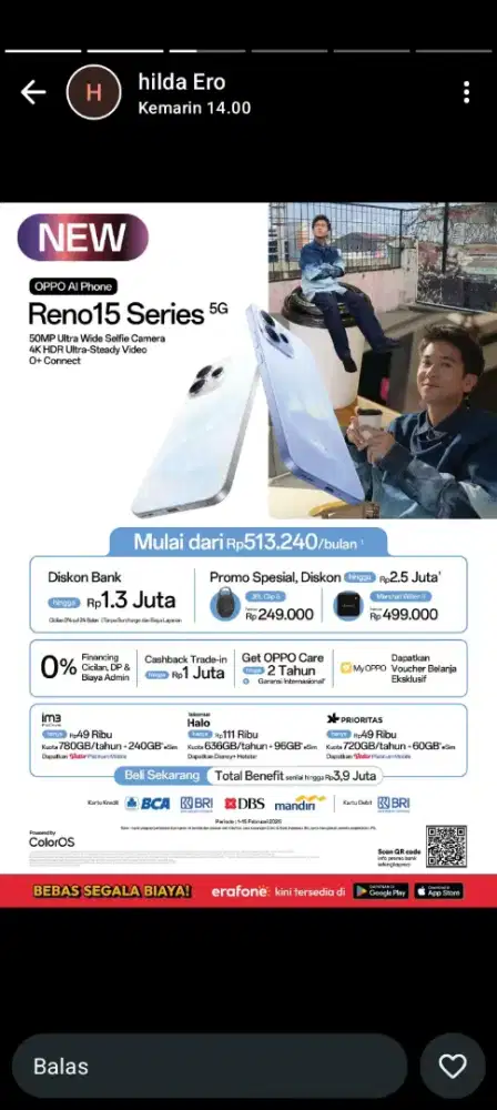 Cash kredit tukar tambah