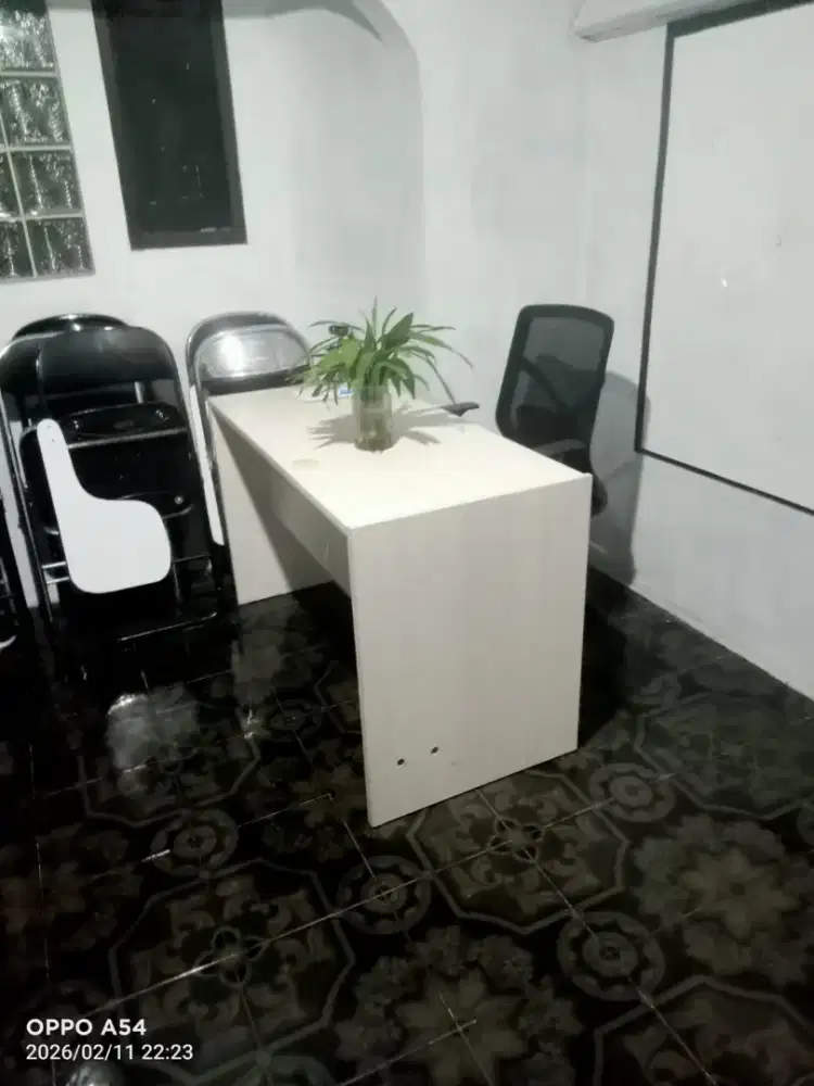 Meja,kursi lipat,cabinet kantor
