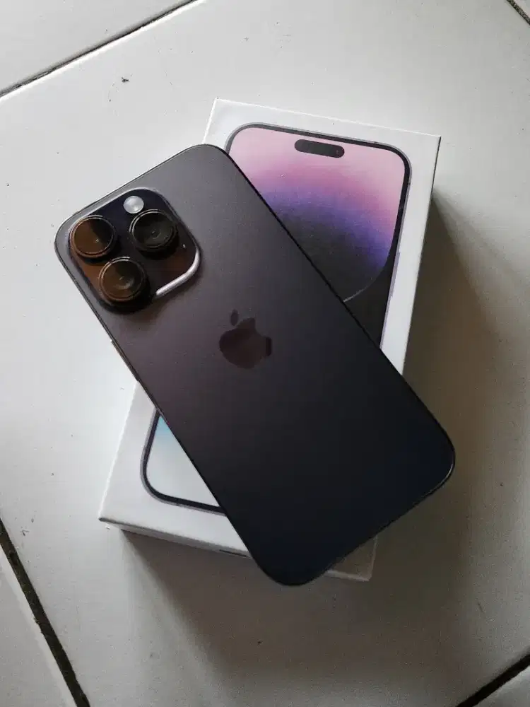 Iphone 14 Pro 256 GB Fullset Mulus Inter All op