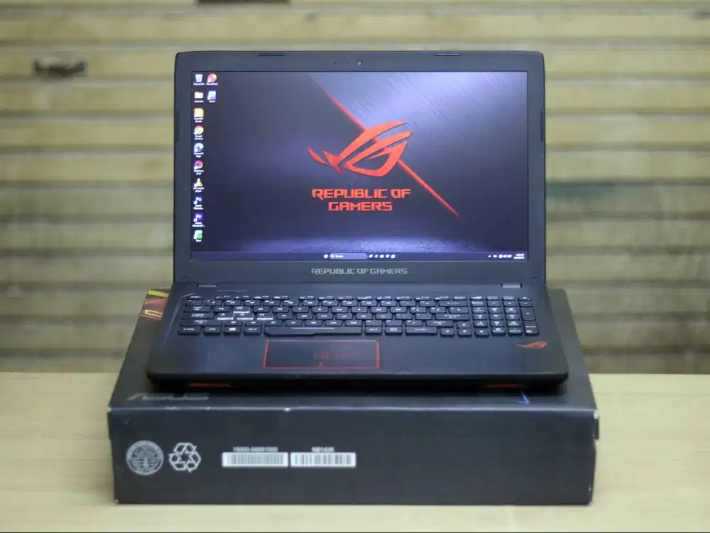 Asus GL553VE / Nvidia 1050ti / Fullset / RAM 16GB