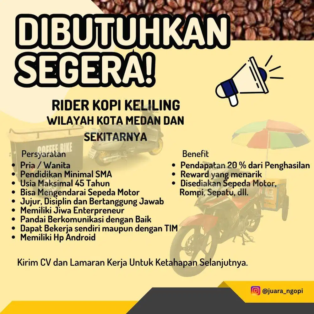 Lowongan Kerja Kopi Keliling