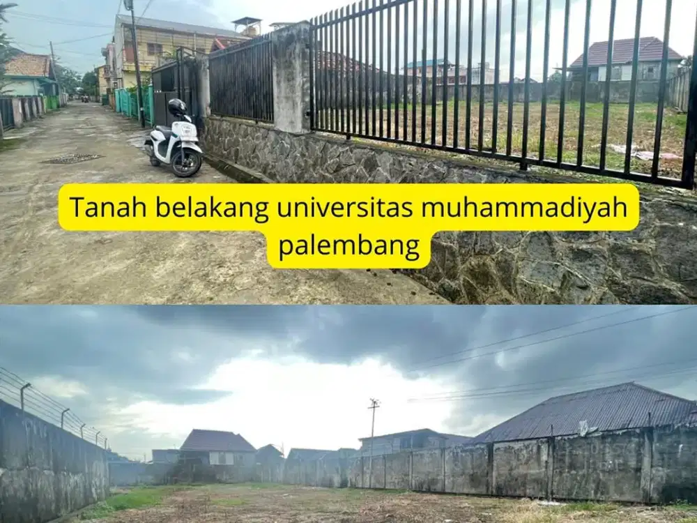 Dijual tanah area dekat dengan RS Muhammadiyyah Palembang