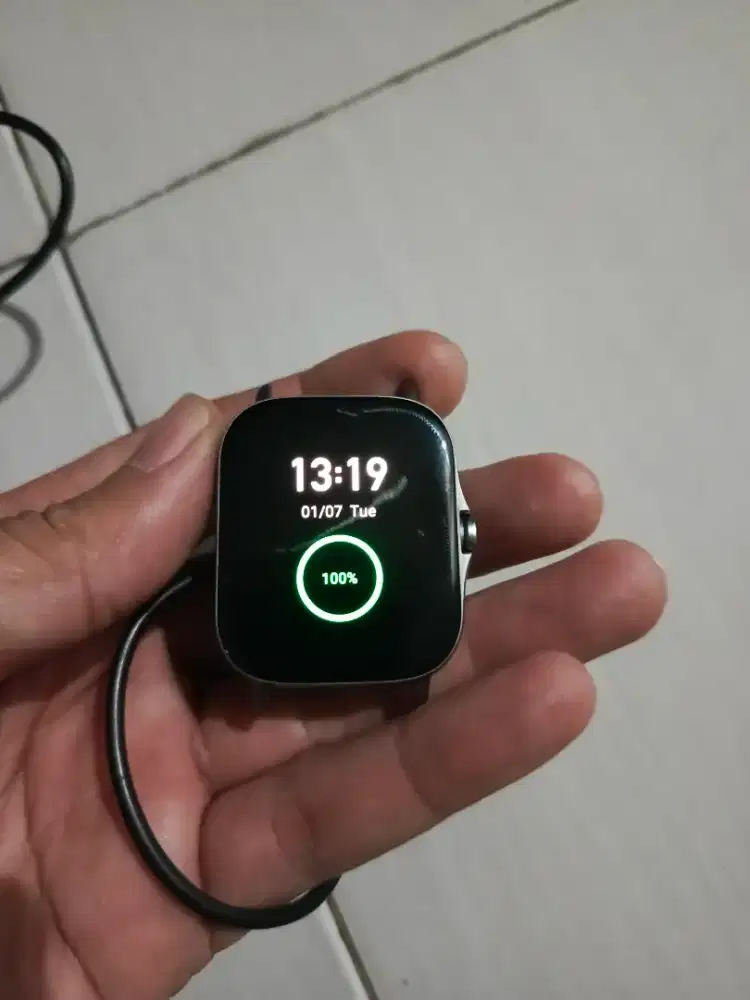 Smart Watch AmazFit GTS 2E Kondisi 100% Restart Harus ganti Baterai