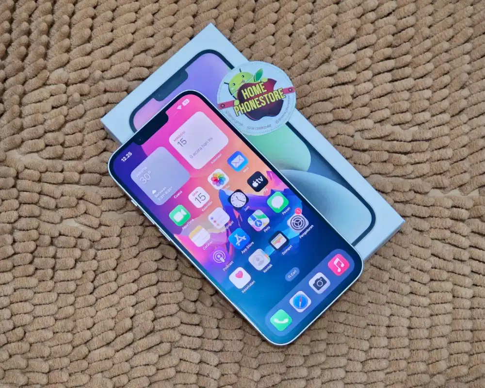 IPhone 14 Plus+ 256Gb Starlight Resmi iBox Indonesia