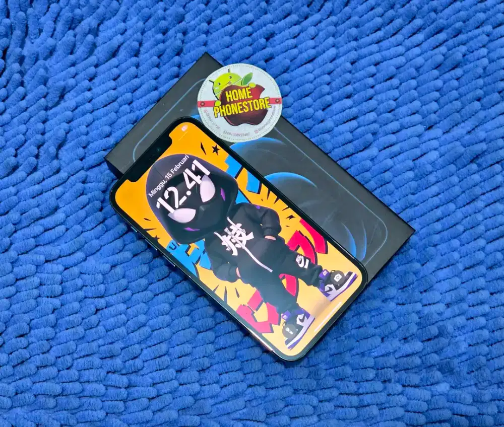 IPhone 12 Pro 256Gb Blue Resmi iBox Indo Berkualitas