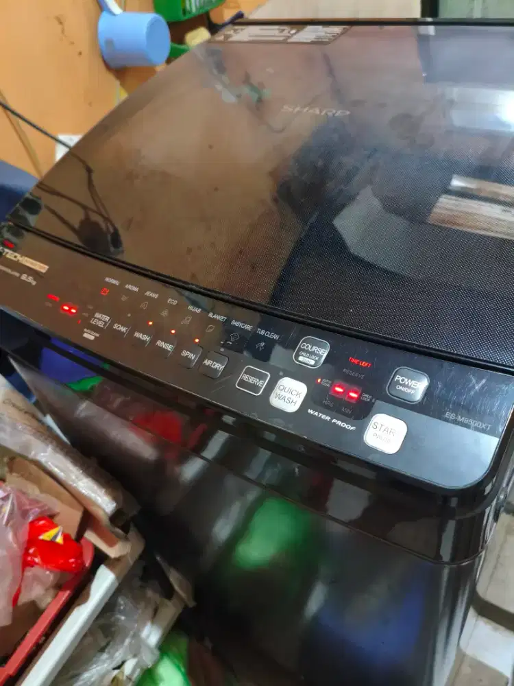 Mesin Cuci 1 tabung Top loading 9.5 KG SHARP