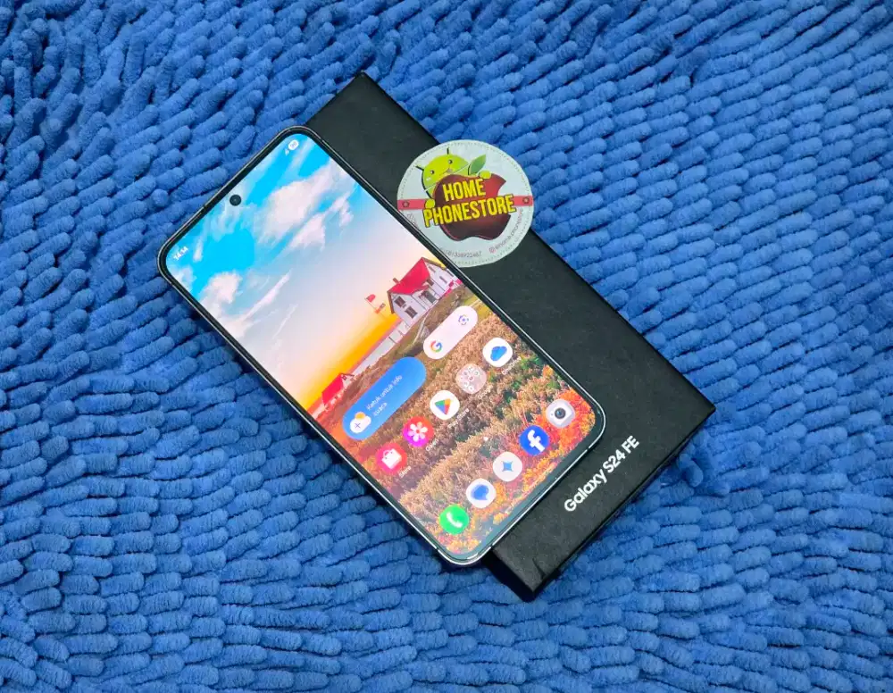 Samsung S24 FE 256Gb Graphite Mulus Bagus