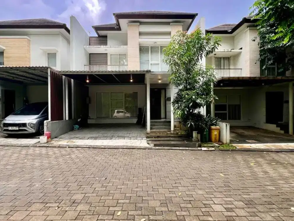 TURUN HARGA TOWNHOUSE SERENIA HILLS FURNISHED DI LEBAK BULUS