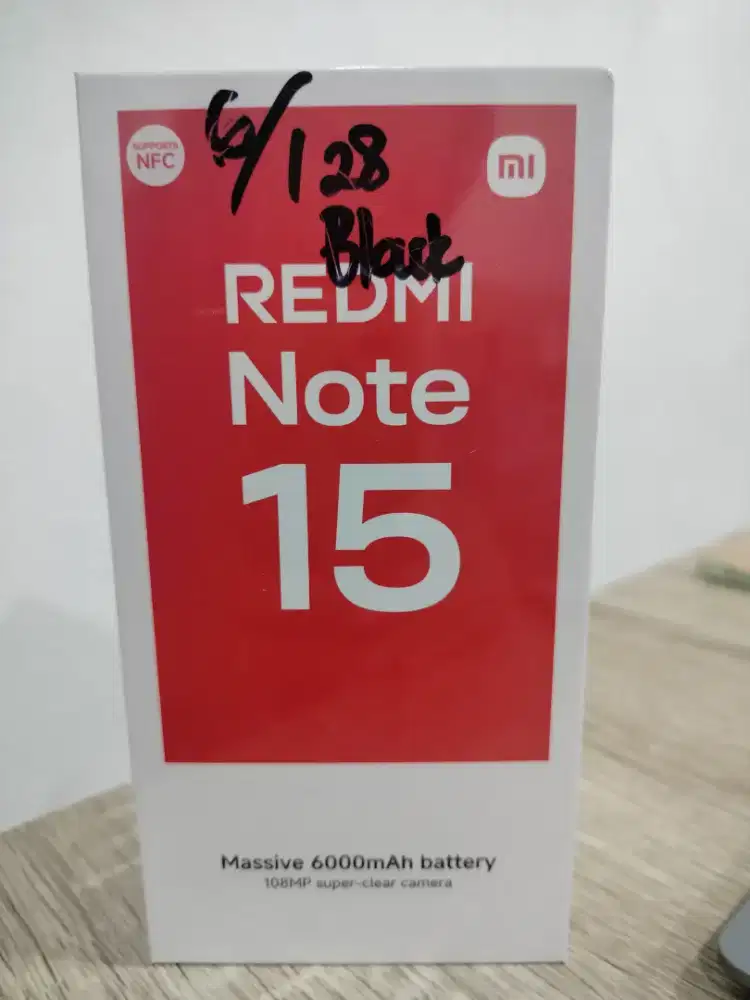 Xiaomi Redmi Note 15 6/128 New Garansi Resmi Promo Bandung