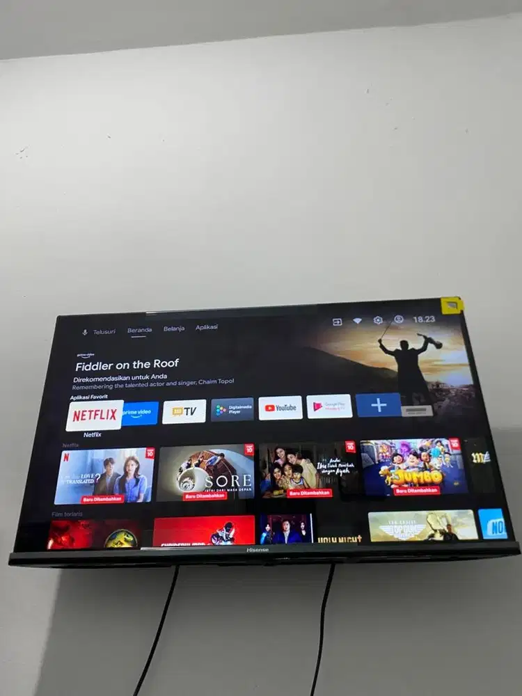 tv hisense android 32 inc