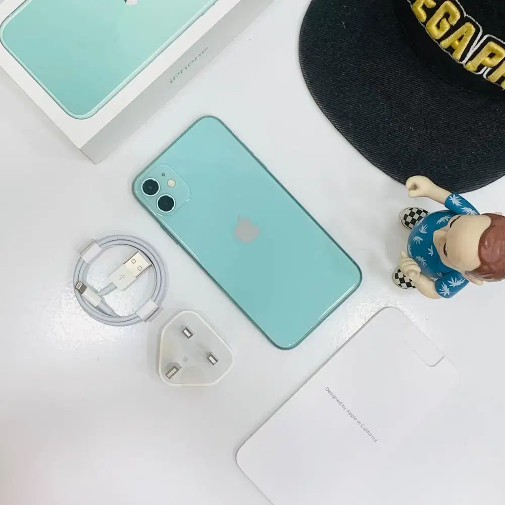 Second iphone 11 256 gb space green all operator