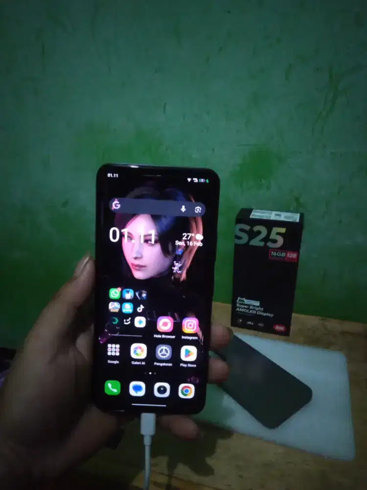 Itel s25 8/128GB fullset second like new