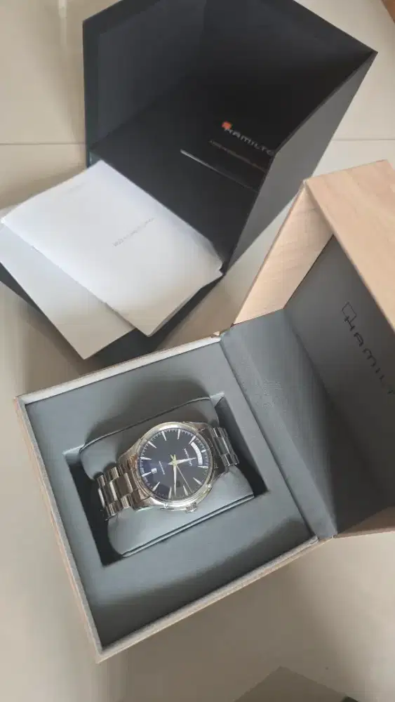 Hamilton jazzmaster Blue Dial